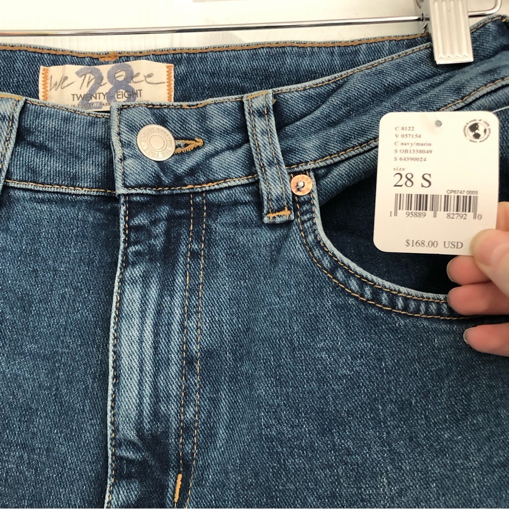 SOLD ON ♏️ NEW Somewhere Over The Rainbow Jeans by Free People - Picture 3 of 10